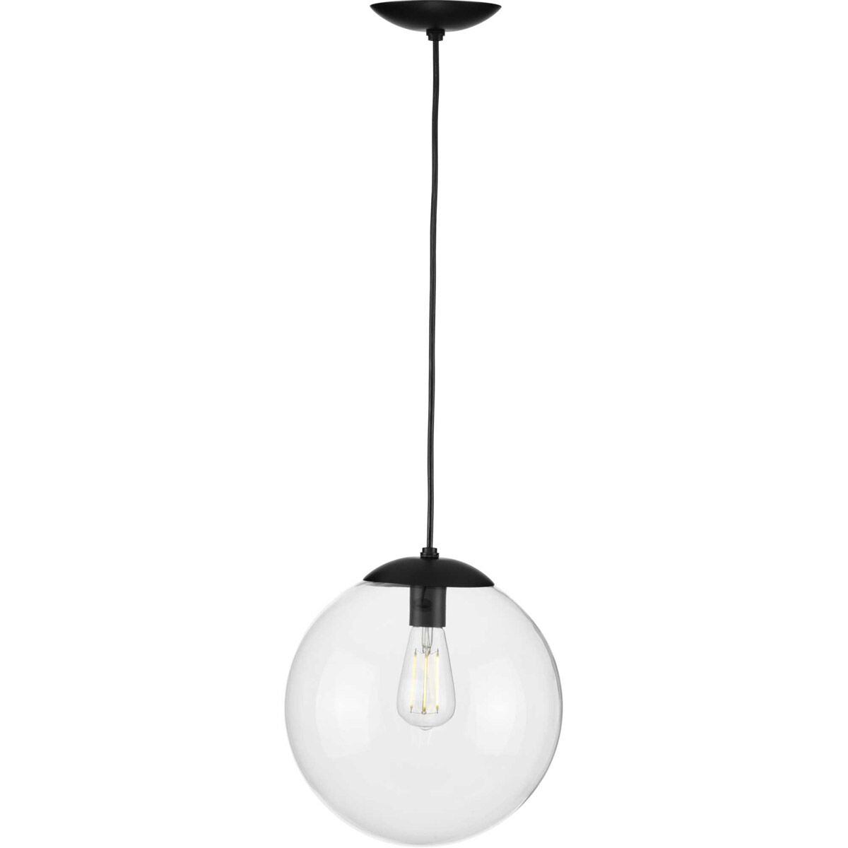 PROGRESS LIGHTING Progress Lighting P500311-031 Atwell 1-Light Pendant 120V (12 in)