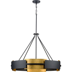 PROGRESS LIGHTING Progress Lighting P500331-031 Lowery Collection Six-Light Hanging Pendant Light 6 x 60W (31.75 in)