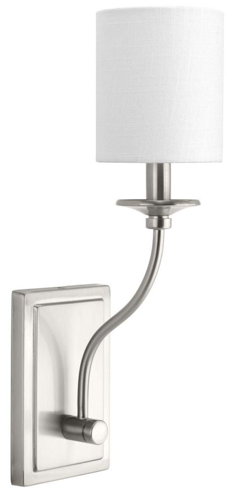 PROGRESS LIGHTING Progress Lighting P710018-009 Bonita 60W 9 x 17-1/8 in. 1-Light Candelabra E12 Wall Sconce 94710018009