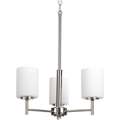 PROGRESS LIGHTING Progress Lighting P4318-104 Replay 100W Chandelier (3-Light/17 in)