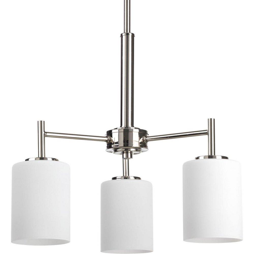 PROGRESS LIGHTING Progress Lighting P4318-104 Replay 100W Chandelier (3-Light/17 in)