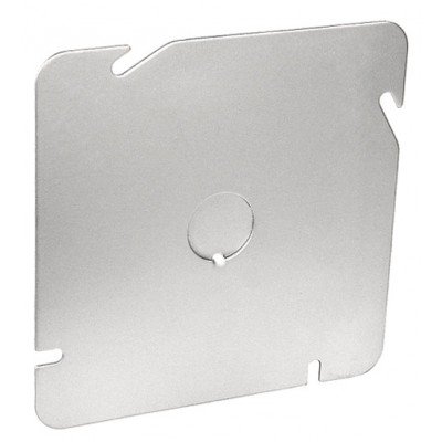 SOUTHWIRE Southwire 72C6 Garvin 4-11/16 square flat cover 1/2-inch knockout
