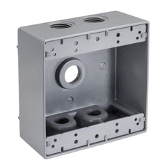 SOUTHWIRE Southwire WB2550 1/2 inches 5-Hole 2-Gang Weatherproof Box (31 Cubic Inches)