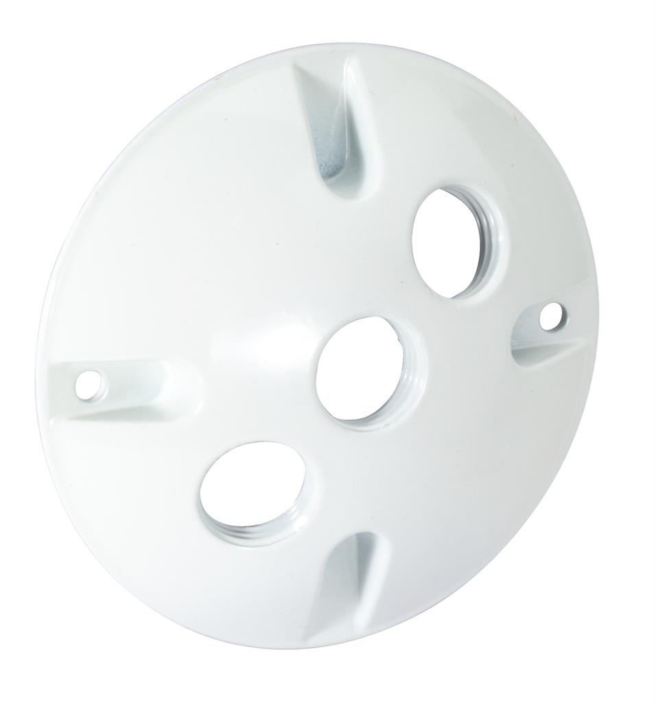 SOUTHWIRE Southwire WRC350W 3-Hole Round Weatherproof Cover 1/2 inches