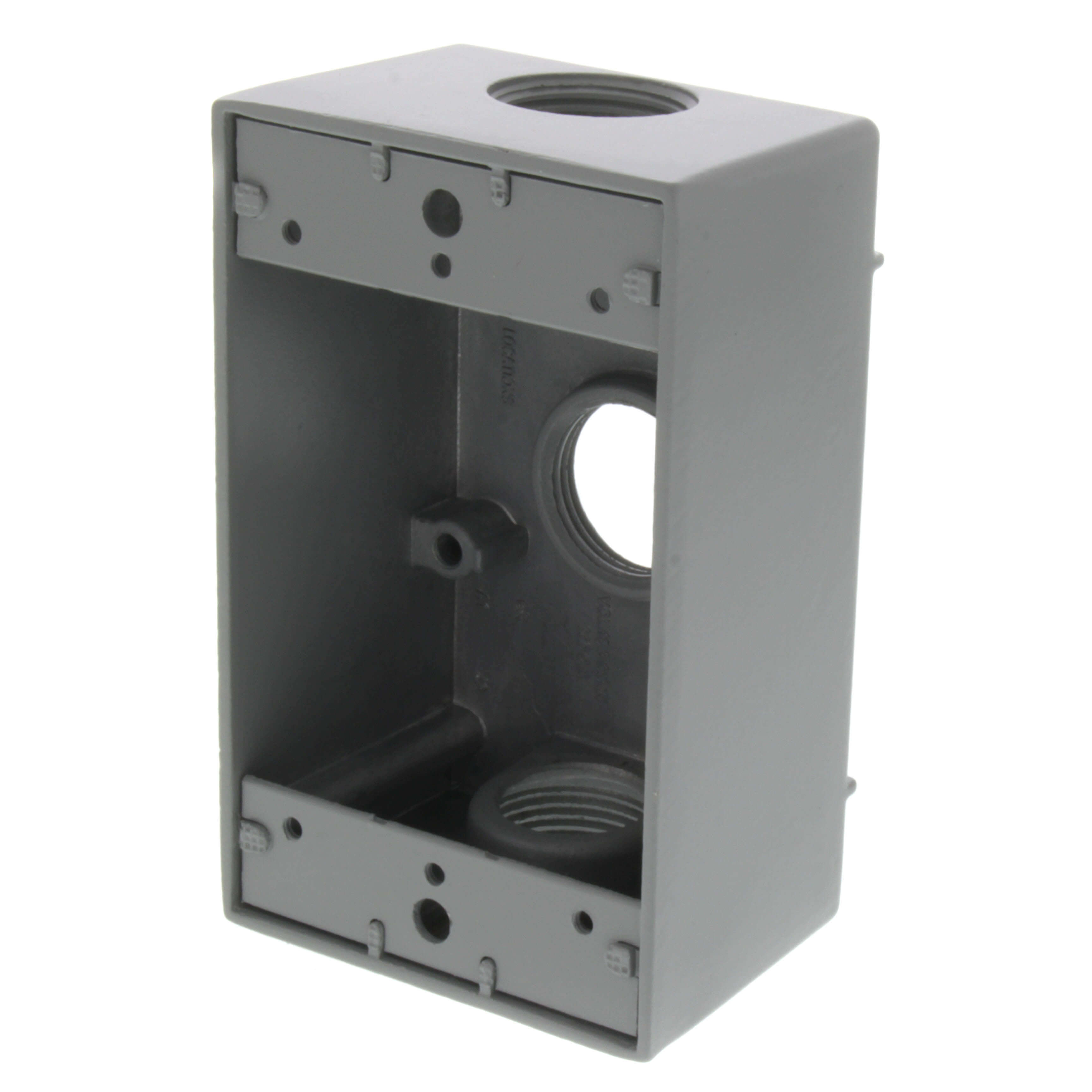 SOUTHWIRE Southwire WB1375 Single Gang 3/4 inches 3-Hole Weather Proof Box (3/4 inches Hub)