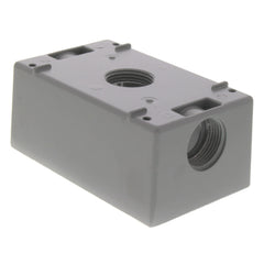 SOUTHWIRE Southwire WB1375 Single Gang 3/4 inches 3-Hole Weather Proof Box (3/4 inches Hub)