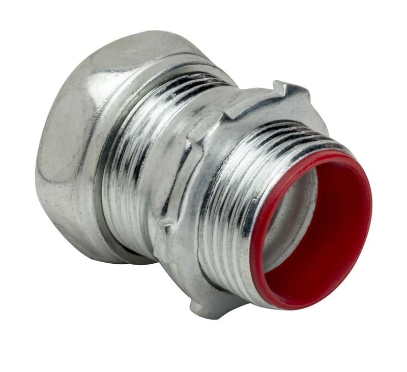 SOUTHWIRE Southwire 657SI EMT Compression Connector Steel Insulated (2-1/2 in)