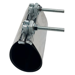 WAL-RICH Wal-Rich 2206218 3 inches x 6 inches Stainless Steel Repair Wrap-Around Clamp (Pack of 6)