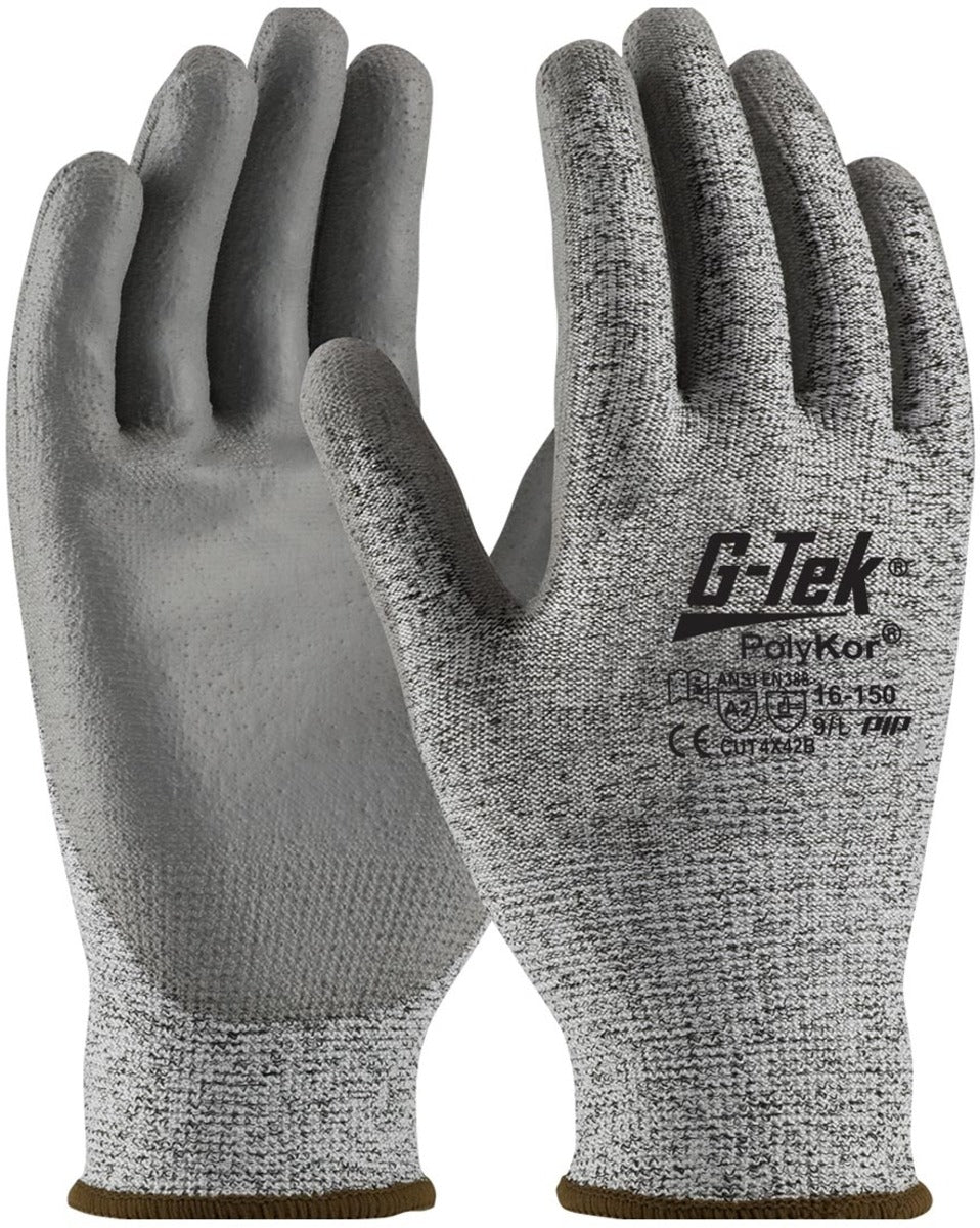 AIRGAS Airgas PIP16-150/L PIP Global Safety G-Tek 13 Gauge PolyKor Cut Resistant Gloves Large (16-150/L)