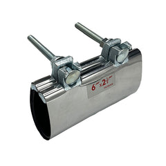WAL-RICH Wal-Rich 2206214 Stainless Steel Wrap-Around Repair Clamp (2 x 6)