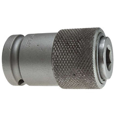 APEX Apex QR-520 Female Square Drive Quick Releasing Bit Holder (1/2 inches Drive, 5/8 inches Hex, 2-5/8 inches Overall Length)