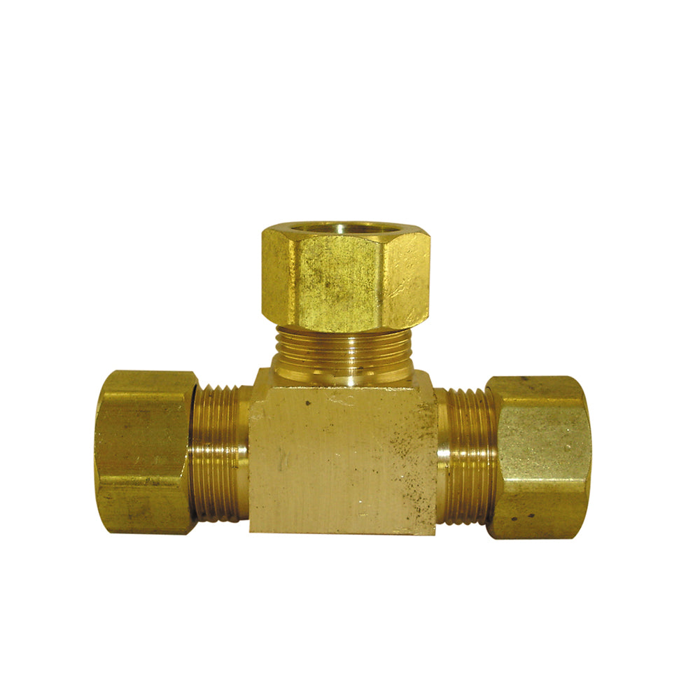 BRAXTON HARRIS COMPANY Braxton Harris Company C64-10-LF 5/8 in OD Brass Compression Tee (5/8 x 5/8 x 5/8)
