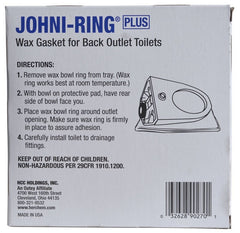 HERCULES Hercules 90260 Johni-Ring Plus Urinal Wax Ring 2 Inch (Replaces 90-260)