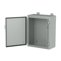 HAMMOND Hammond 1418C8LP Type 4/12 Mild Steel Wallmount Enclosure Less Panel 20 x 16 x 8 in