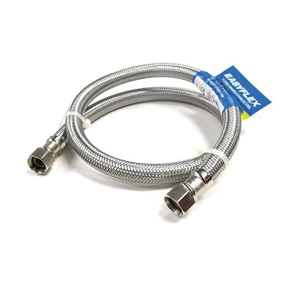 EASYFLEX Easyflex EF-FC-38C38C-20 Stainless Steel Braided Faucet Connector (3/8 inches C x 3/8 inches C, 20 inches)
