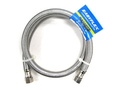 EASYFLEX Easyflex EF-FC-38C38C-20 Stainless Steel Braided Faucet Connector (3/8 inches C x 3/8 inches C, 20 inches)