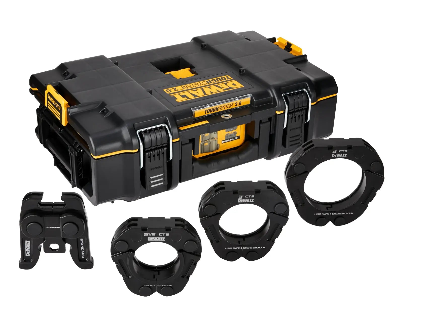 DEWALT Dewalt DCE201K 2-1/2 to 4 in CTS press rings and actuator kit