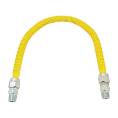 KISSLER Kissler 13-3124 Gas Appliance Connector 5/8 in OD 1/2 in MIP x 1/2 in MIP 24 in