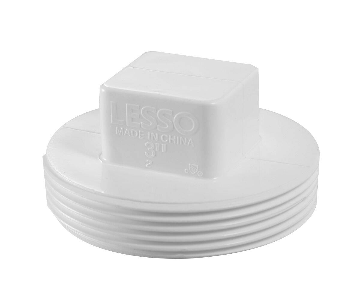 LESSO Lesso LP106-015 PVC DWV Cleanout Plug (1-1/2 in)