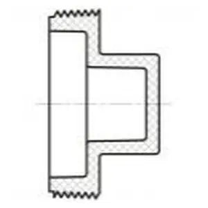 LESSO Lesso LP106-015 PVC DWV Cleanout Plug (1-1/2 in)
