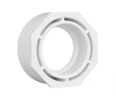LESSO Lesso LP107-420 PVC DWV Flush Bushing 4 inches x 2 inches (Spg x Hub)