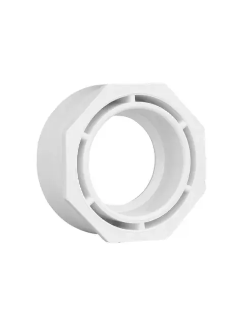 LESSO Lesso LP107-420 PVC DWV Flush Bushing 4 inches x 2 inches (Spg x Hub)