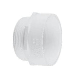 LESSO Lesso LP109-040 PVC DWV Male Adapter (4 in, MPT x Hub)