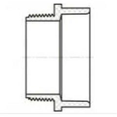 LESSO Lesso LP109-030 PVC DWV Male Adapter (3 in)