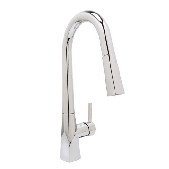 HUNTINGTON BRASS Huntington Brass K1902102-MP Ellery Kitchen Faucet High-Arc (8-1/4 in Spout Reach)