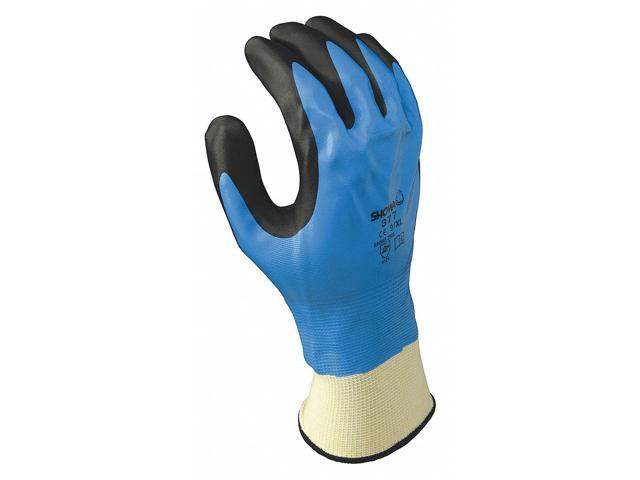 SHOWA Showa 377L-08-V Nitrile Coated Gloves Full Coverage L (1 Pair)