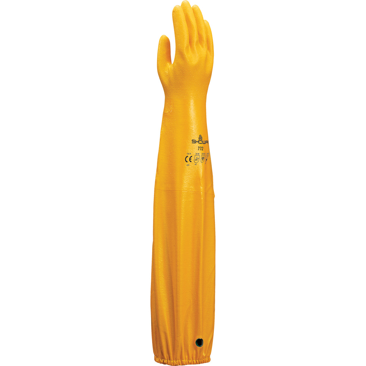 SHOWA Showa 772S-07 Chemical-Resistant Nitrile Glove 26 Inch Pair
