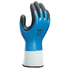 SHOWA Showa 377XXL-10-V Nitrile Coated Gloves Full Coverage 2XL Pair