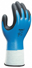 SHOWA Showa 377XXL-10-V Nitrile Coated Gloves Full Coverage 2XL Pair