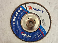 WEILER Weiler 51219 Tiger X Flap Disc 7 in Type 29 (5/8-11 Arbor)