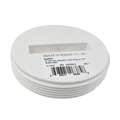 BRAXTON HARRIS COMPANY Braxton Harris ECPP4 Countersunk PVC Extension Cover Plug (4 in IPS)