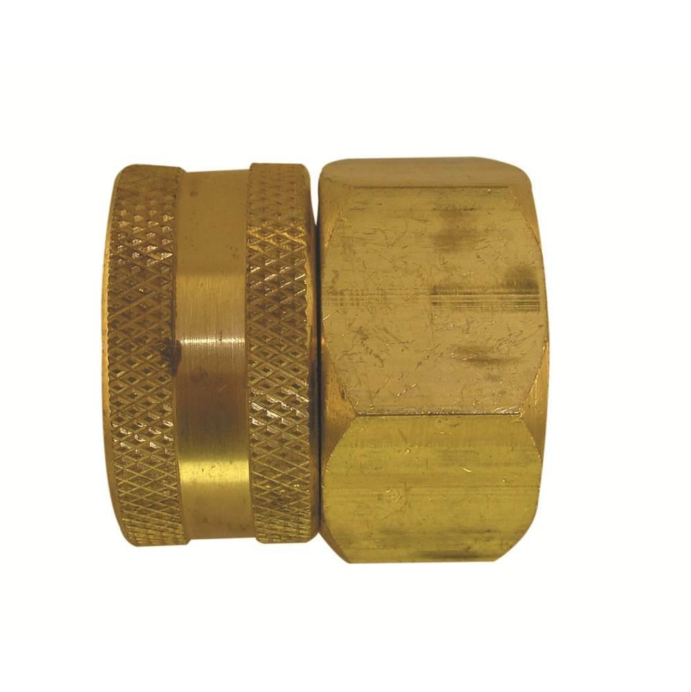 BRAXTON HARRIS COMPANY Braxton Harris HNS34F34F 3/4 in FHT x 3/4 in FIP Swivel Hose Nipple (3/4 in) 15119