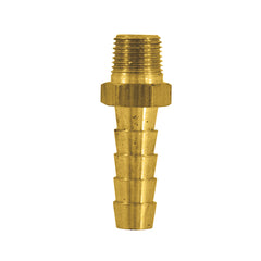 BRAXTON HARRIS COMPANY Braxton Harris Company BBA38-12M 3/8 inches Barb x 1/2 inches MPT Brass Hose Barb Adapter (Each)
