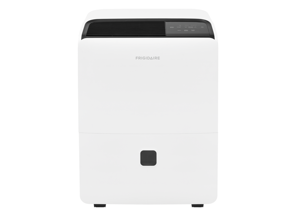 FRIGIDAIRE Frigidaire FHDP6033W1 60 Pint Built-In Pump Dehumidifier 5,000 sq. ft. Coverage