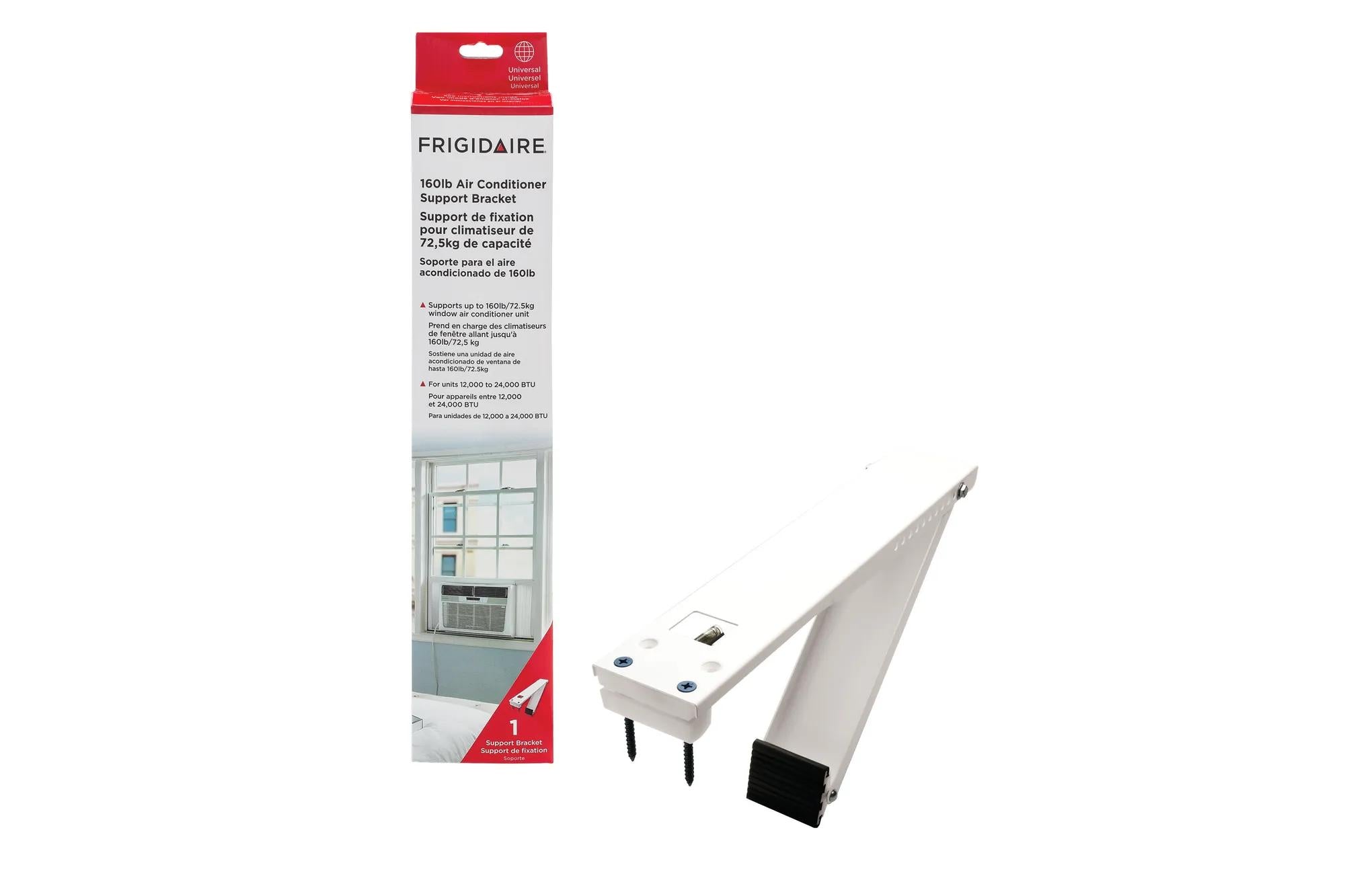 FRIGIDAIRE Frigidaire 18FFRACB02 Air conditioner support bracket 160 lb (4 in-11 in wall thickness)