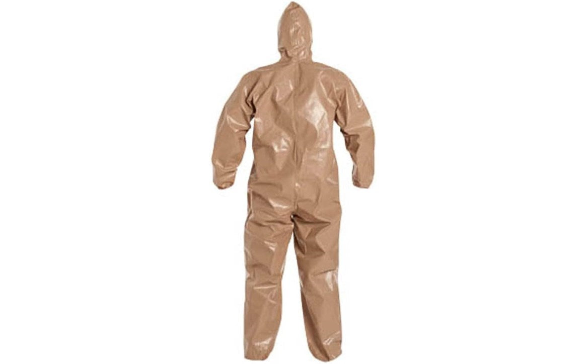 DUPONT Dupont C3127TTNMD000600 Tychem 5000 hooded coverall zipper M 6 pack
