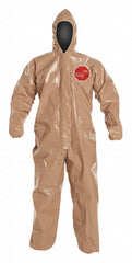 DUPONT Dupont C3127TTNMD000600 Tychem 5000 hooded coverall zipper M 6 pack