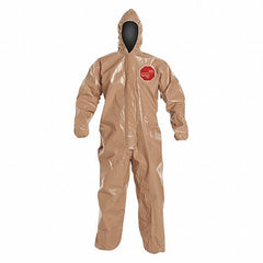 DUPONT Dupont C3127TTNMD000600 Tychem 5000 hooded coverall zipper M 6 pack