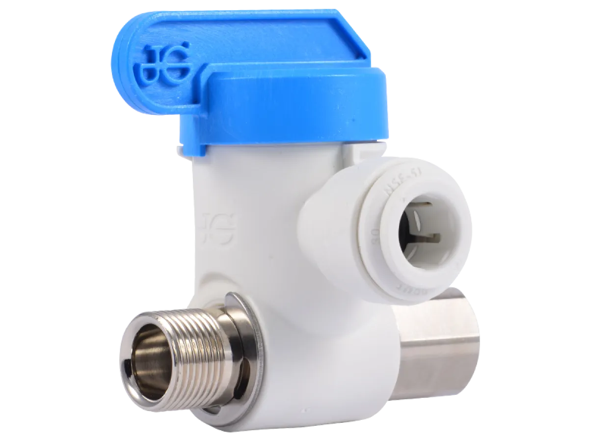 JOHN GUEST John Guest ASVPP2LF-US Angle stop adapter valve (3/8 in.)