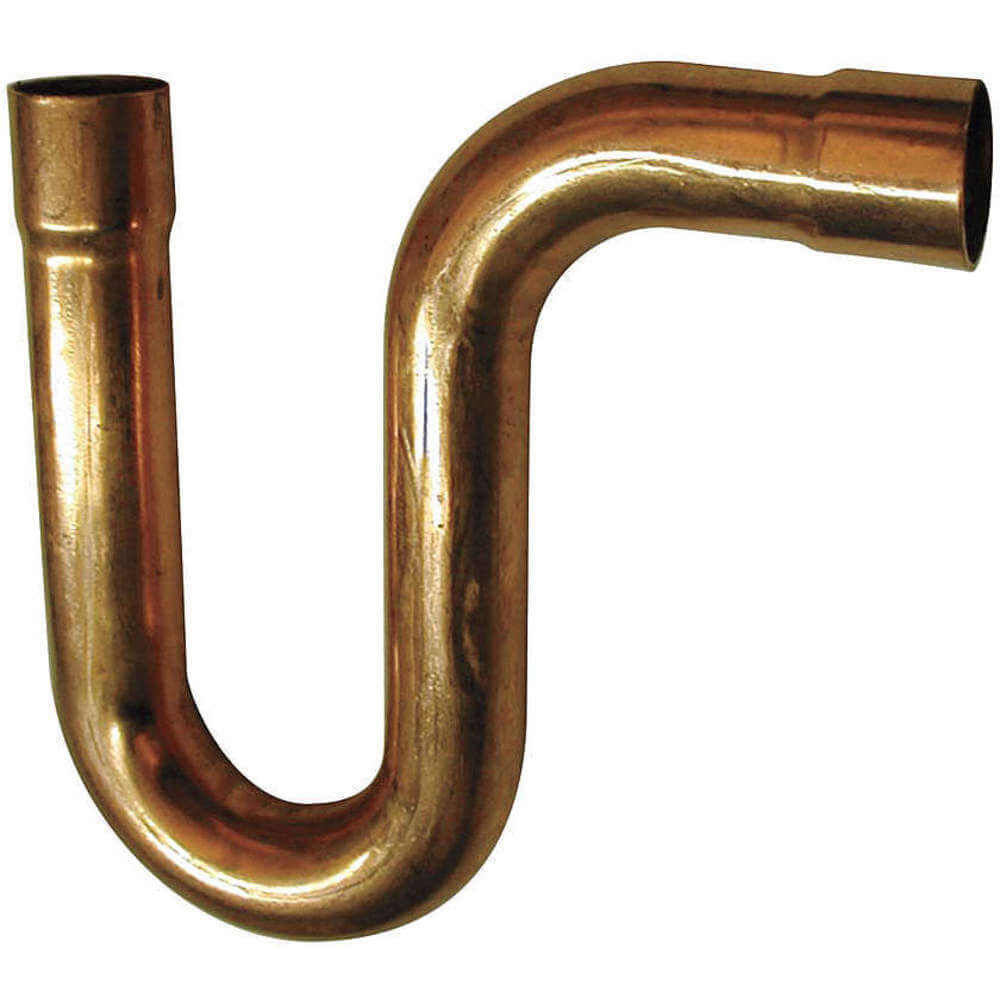MUELLER INDUSTRIES Mueller Industries W 61001 Copper P-trap 1 (1-1/8)