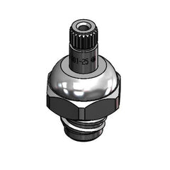 T&S BRASS T&S Brass 009754-25QT 1/4 Turn Stem Left-Hand Thread 110 V 200 W Quarter-Turn B-1100-QT