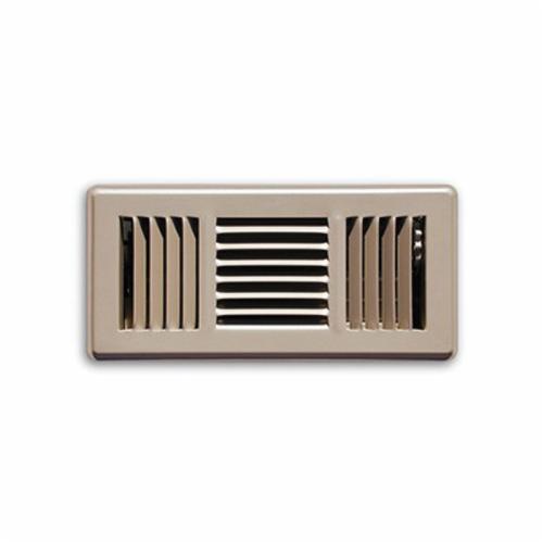 TRUAIRE Truaire 153MW 04X10 Steel Floor Register MS Damper Three-Way Deflection (4 x 10) 353507