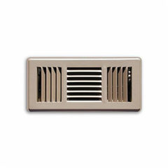 TRUAIRE Truaire 153MW 04X10 Steel Floor Register MS Damper Three-Way Deflection (4 x 10) 353507