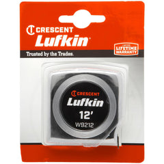 LUFKIN Lufkin W9212 Tape Measure 12 Ft 1/2 Inch Steel Case