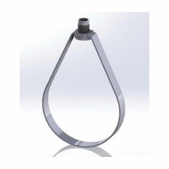 EMPIRE INDUSTRIES Empire 310G0300 Emlok adjustable swivel ring hanger 3 in (1/2 in rod)