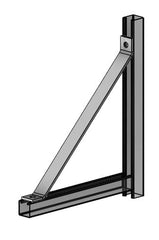 EMPIRE INDUSTRIES Empire Industries 9042CA 2 Hole 45 Degree Knee 18 inches Angle